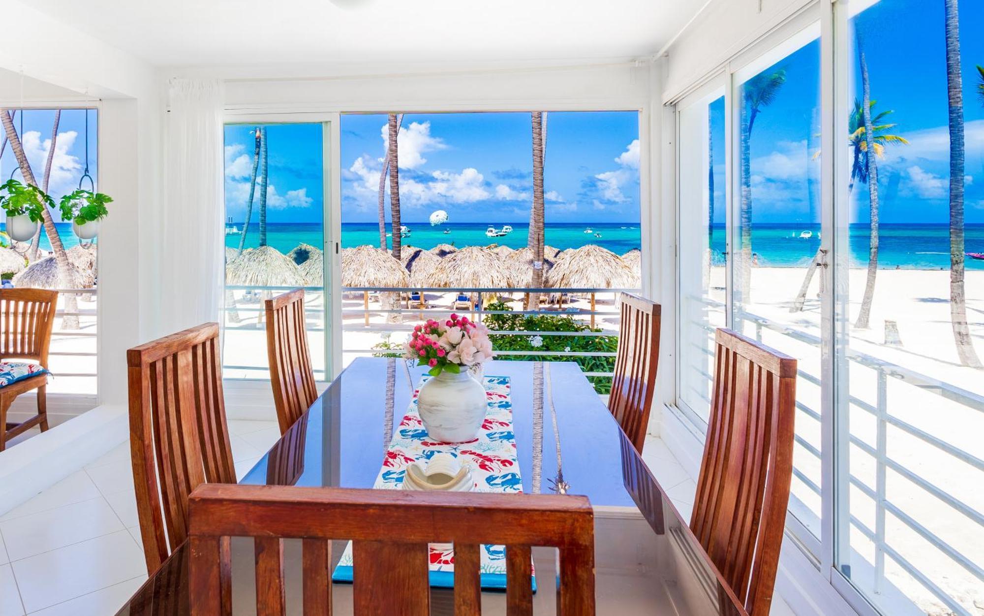 Prime Ocean View Punta Cana Apartments - 3-Bedroom Getaway With Private Terrace On Bavaro Beach Exterior photo